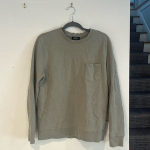APC large sweatshirt with front pocket